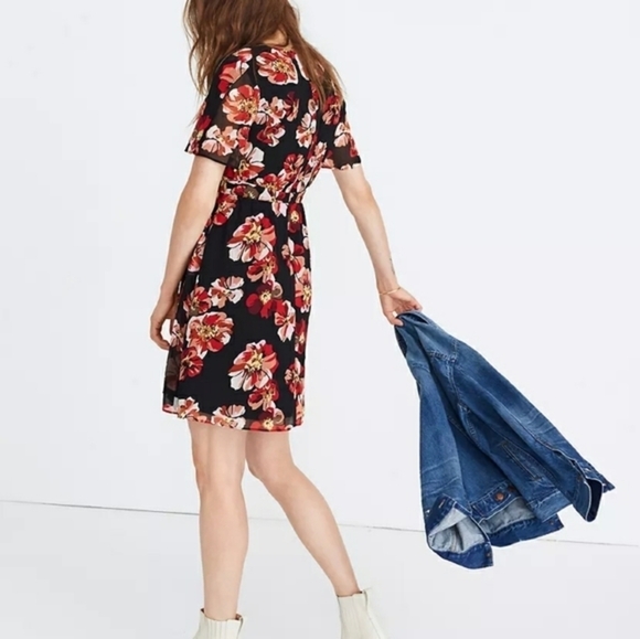 Madewell‎ lTulip-Sleeve Dress - Picture 3 of 5
